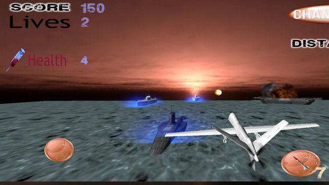 潜水艇斗争飞船3D苹果版