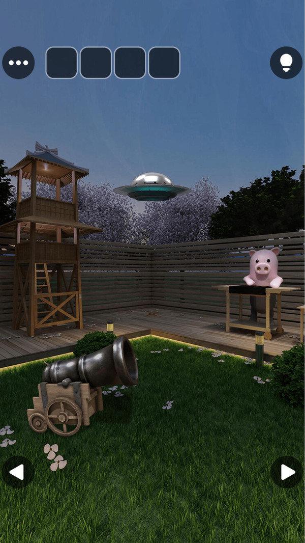 夏夜的公园和UFO安卓版