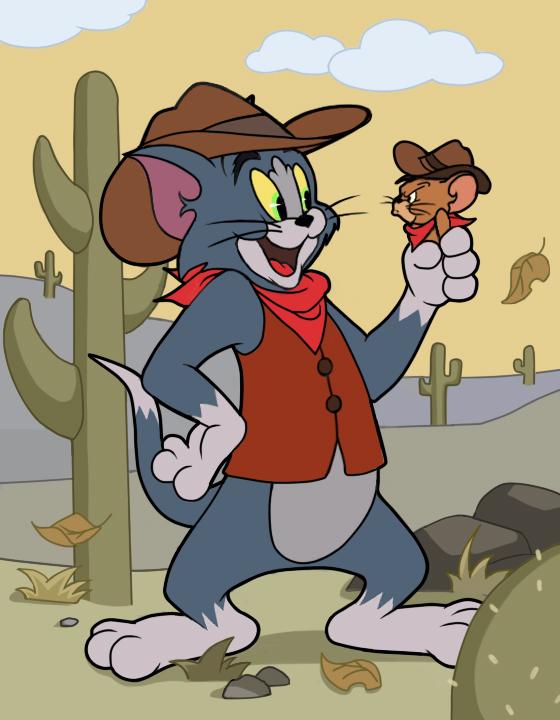 西部猎手 《猫和老鼠》牛仔汤姆二武仙人掌弹弓曝光