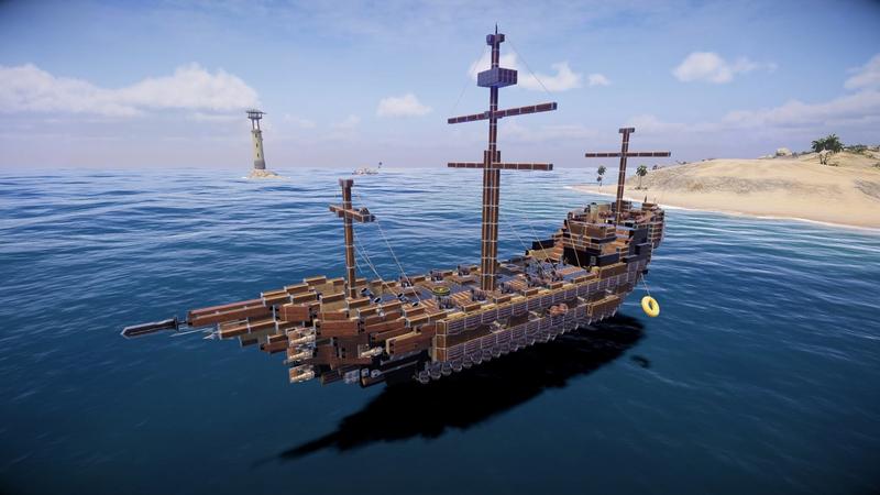 海洋建造沙盒游戏《沉浮》上线Steam，打造专属船舰