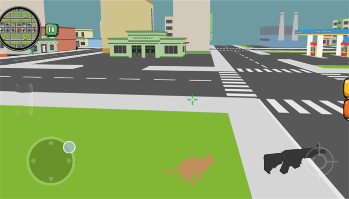 猫咪城市探索行游戏截图