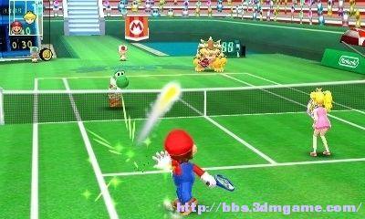 马里奥网球OPEN 亚版3DS版