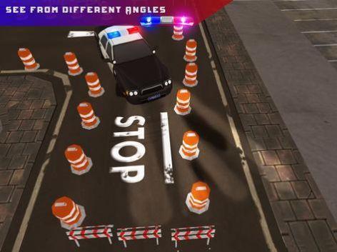 警车高难度停车驾驶挑战游戏安卓版