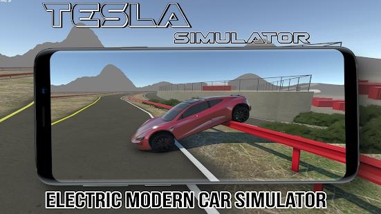 智能特斯拉汽车模拟器游戏