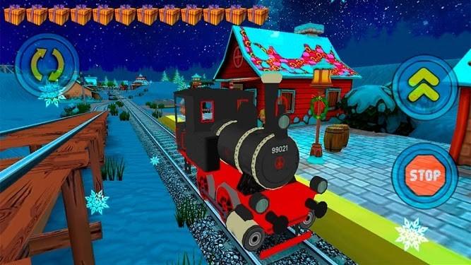 圣诞玩具火车游戏