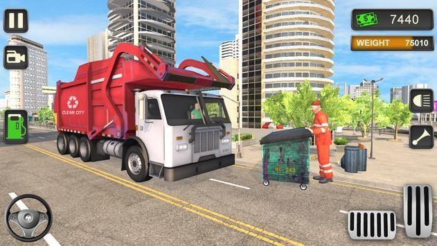 城市垃圾车模拟驾驶中文版