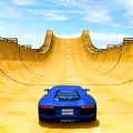疯狂的汽车特技巨型坡道游戏