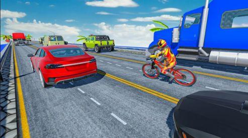 疯狂的交通自行车骑士3D安卓版下载