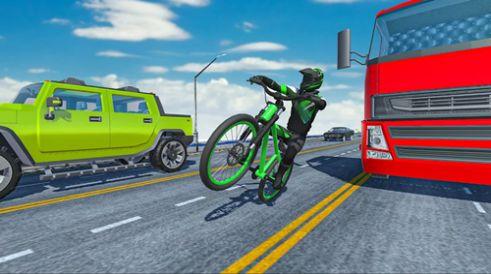 疯狂的交通自行车骑士3D安卓版下载