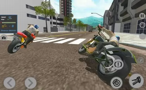 摩托车极速驾驶模拟器