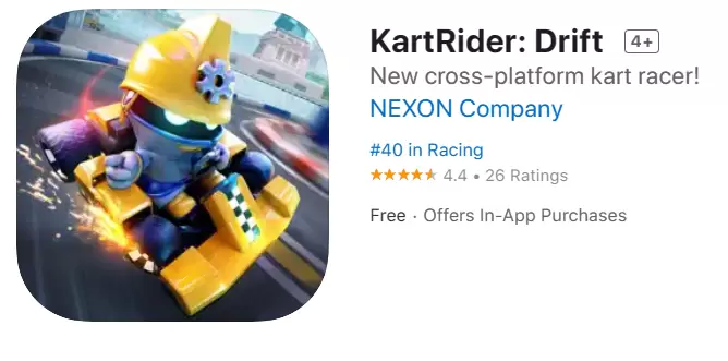 Nexon《跑跑卡丁车：漂移》今日正式开服，登陆PC/iOS/安卓平台