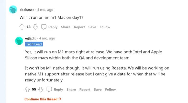 P社正在开发原生苹果M芯片Mac版《维多利亚3》