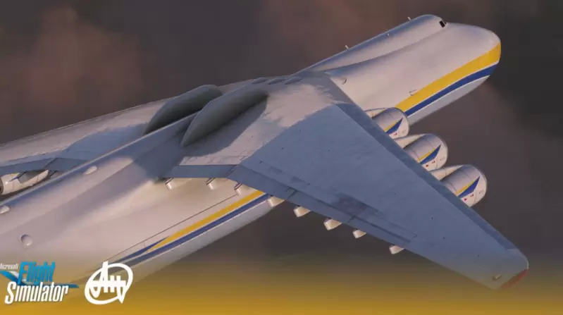 世界最大飞机安225将在《微软飞行模拟》中“重生”，此前毁于战火