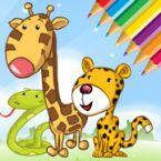 动物可爱的图画书为孩子们