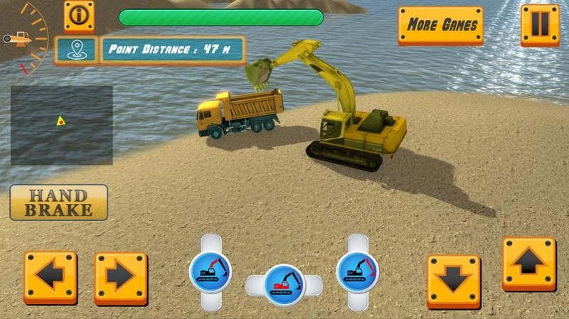 河沙挖掘机模拟器官方版