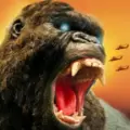 致命的恐龙袭击愤怒的大猩猩中文版