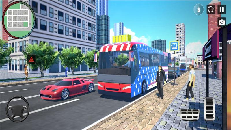 巴士模拟器终极骑行最新手机版图1