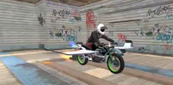 摩托车飞行模拟器游戏截图