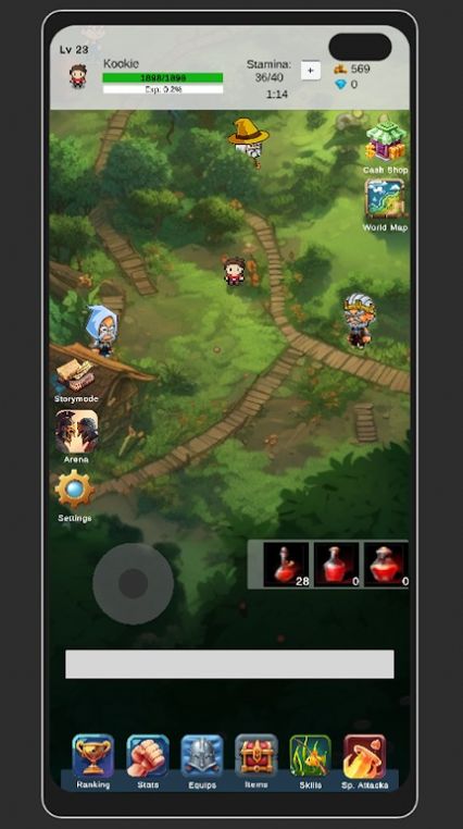 异世界森林传说勇者冒险官方安卓版图3