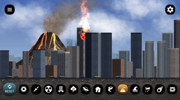 像素城市毁灭模拟器游戏截图