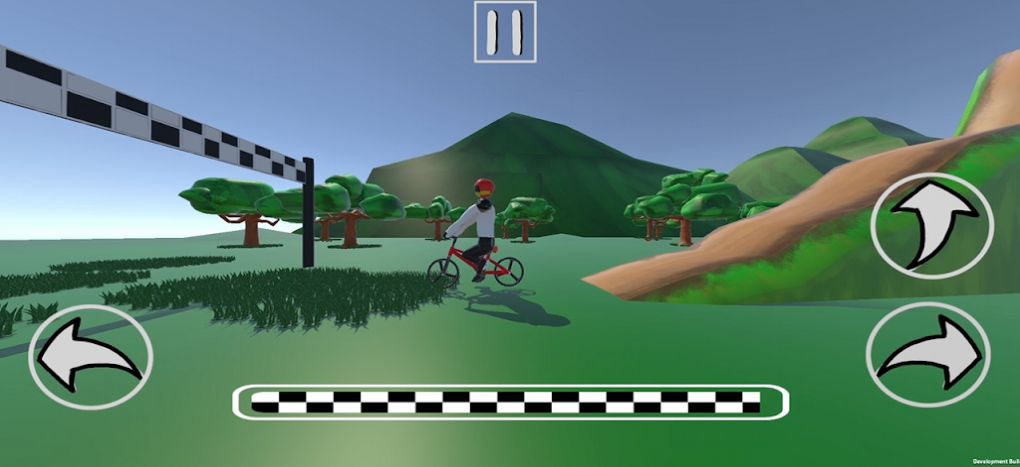 速降山坡自行车游戏截图